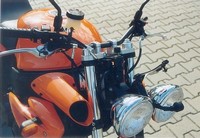 Superbike auf Triumph,AS Front