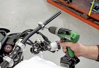 Bohrschablone Montage