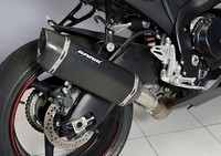 P-TEC II SS BL - Detail Auspuff