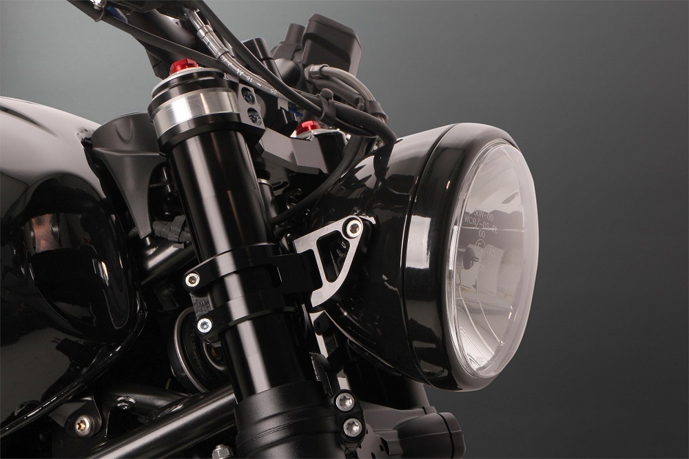 Motorrad Scheinwerfer Mount Halterung Klemme 37mm 41mm 49mm 54mm Gabelrohr  Scheinwerferhalter Universal Für Harley Dyna Chopper Bobber
