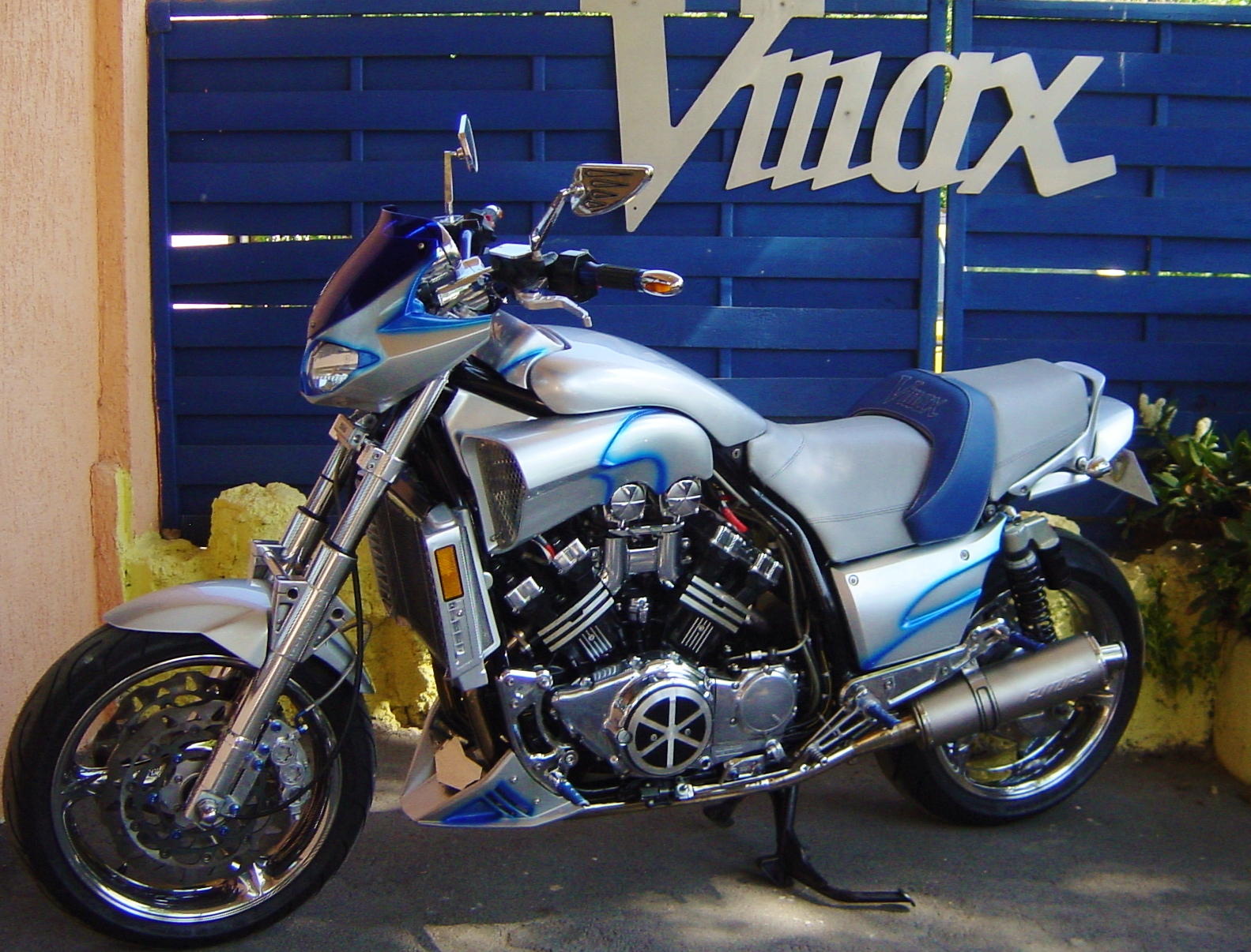 YAMAHA V MAX VMAX Motorrad Schlüsselring Leder 