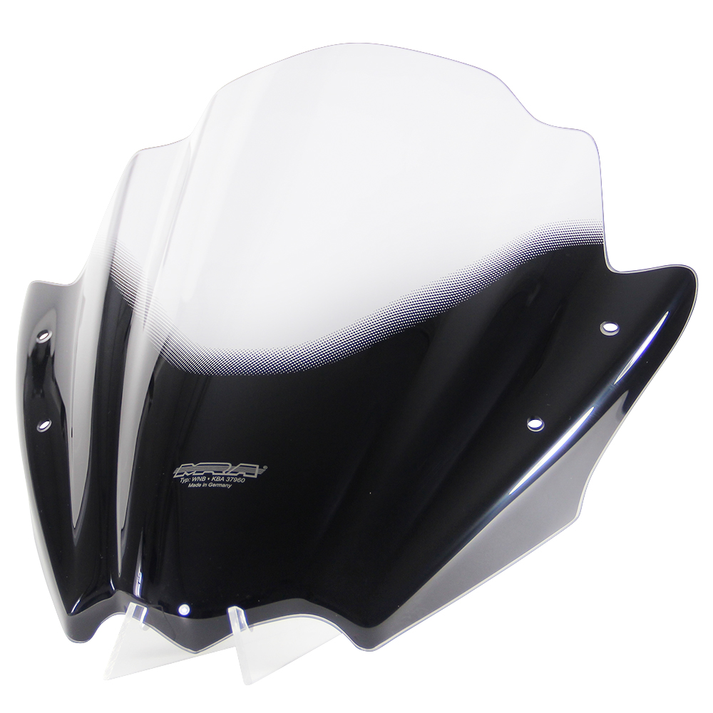 Motorcycle Windshield Windscreen Deflector W/ Mount Bracket For Yamaha