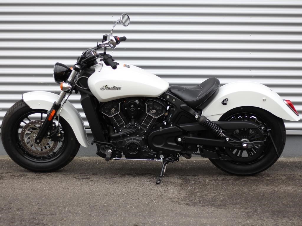 seitlicher Kennzeichenhalter fuer Indian Scout